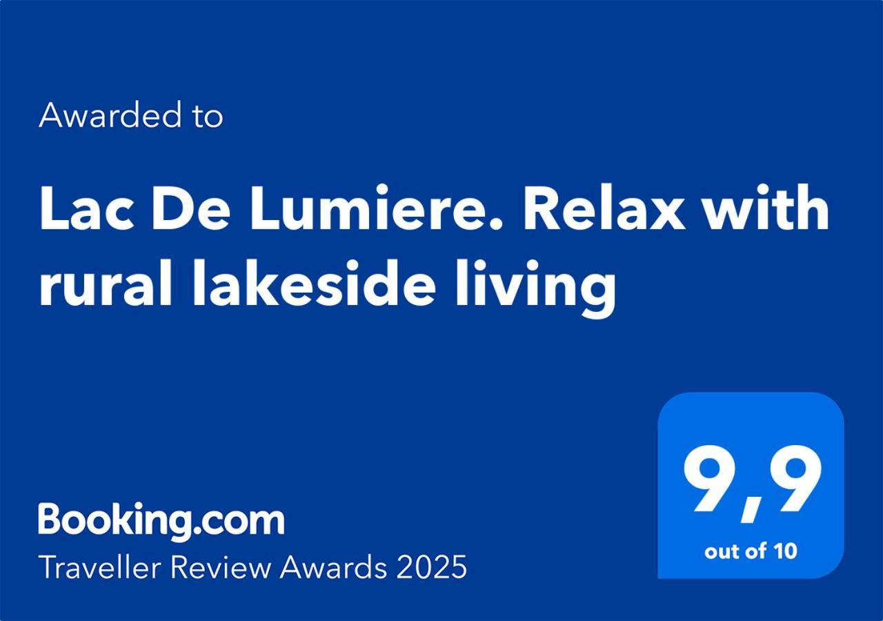 Lac De Lumiere. Relax With Rural Lakeside Living Herry 外观 照片